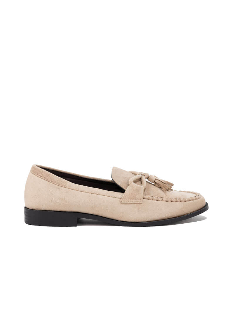 Mocassins avec nœud décoratif